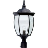 Dabmar Lighting GM102-B black post top light fixture