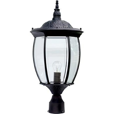 Dabmar Lighting GM102-B black post top light fixture