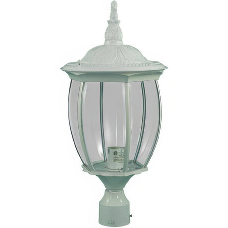 Dabmar Lighting GM102-W white post top light fixture