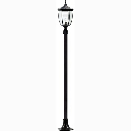 Dabmar Lighting GM1021-L18-30K-B black post light & pole