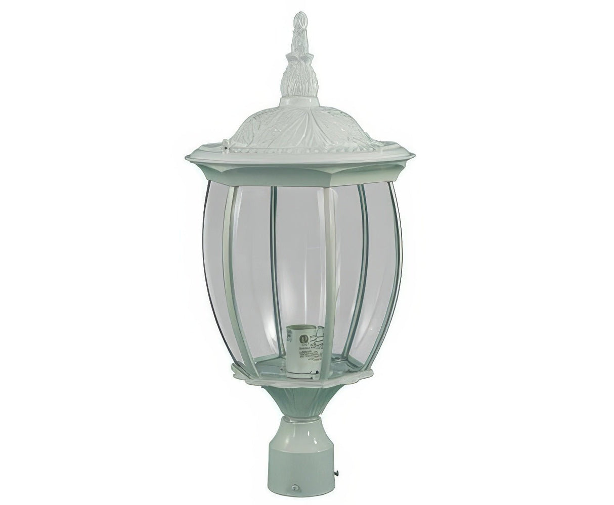Dabmar Lighting GM1021-L6-RGBW-W white post light & pole