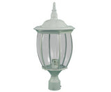 Dabmar Lighting GM1021-L6-RGBW-W white post light & pole