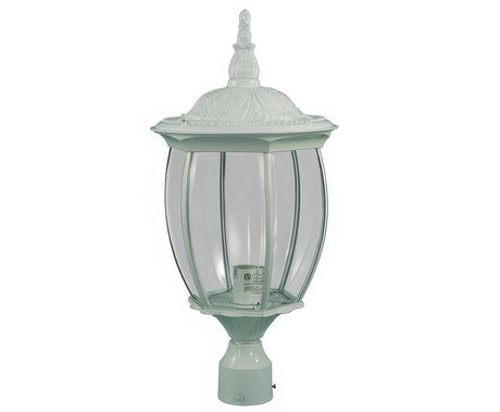 Dabmar Lighting GM1021-L6-RGBW-W white post light & pole