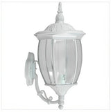 Dabmar Lighting GM105-L18-65K-W white outdoor wall light fixture