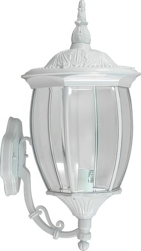 Dabmar Lighting GM105-L6-60K-W white outdoor wall light fixture
