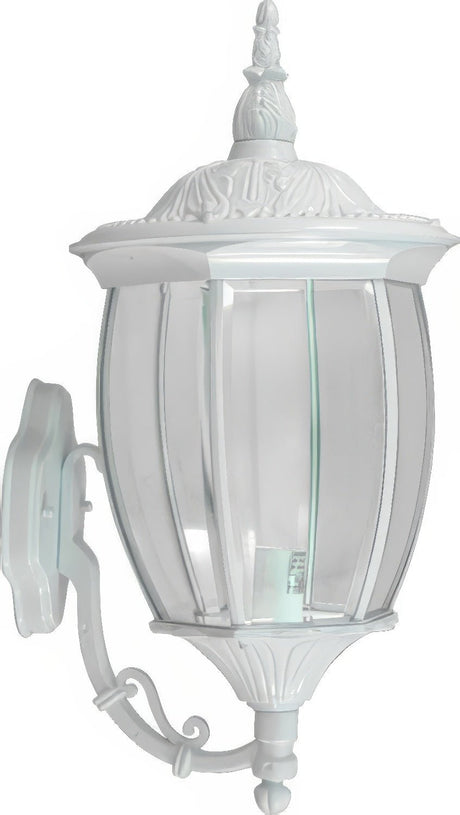 Dabmar Lighting GM105-L9-27K-W white outdoor wall light fixture