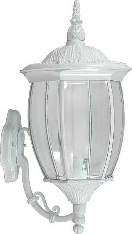 Dabmar Lighting GM105-L9-40K-W white outdoor wall light fixture