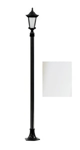 Dabmar Lighting GM1121-L6-RGBW-W white post light & pole