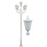 Dabmar Lighting GM1121-W white post fixture
