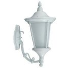 Dabmar Lighting GM115-L18-65K-W white outdoor wall light fixture