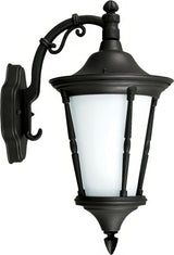Dabmar Lighting GM116-L6-30K-B black outdoor wall light fixture