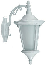 Dabmar Lighting GM116-L9-40K-W white outdoor wall light fixture