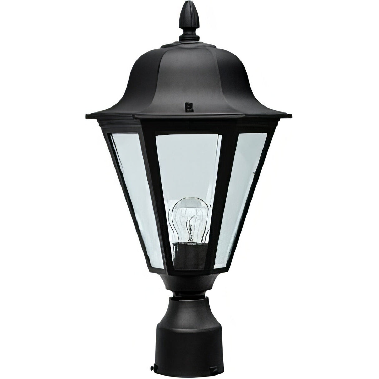 Dabmar Lighting GM132-B black post top light fixture