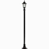 Dabmar Lighting GM1321S-L6-RGBW-B black post light & pole