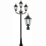 Dabmar Lighting GM1323S-L18-30K-VG-FR verde green post light & pole