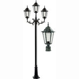 Dabmar Lighting GM1323S-L27-27K-VG-FR verde green post light & pole