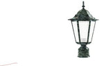 Dabmar Lighting GM132S-L18-30K-VG-FR verde green outdoor post light fixture