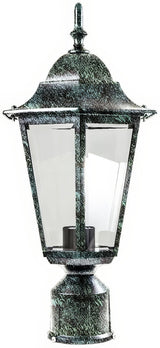 Dabmar Lighting GM132S-L6-RGBW-VG verde green outdoor post light fixture