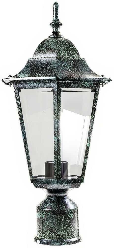 Dabmar Lighting GM132S-L6-RGBW-VG verde green outdoor post light fixture