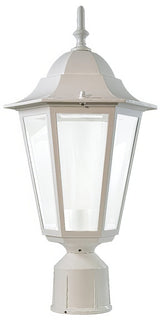 Dabmar Lighting GM132S-L6-RGBW-W-FR white outdoor post light fixture
