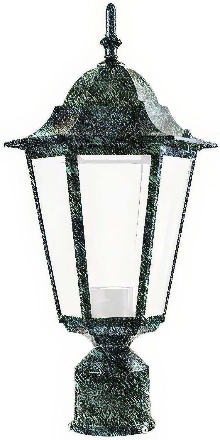 Dabmar Lighting GM132S-L9-40K-VG-FR verde green outdoor post light fixture