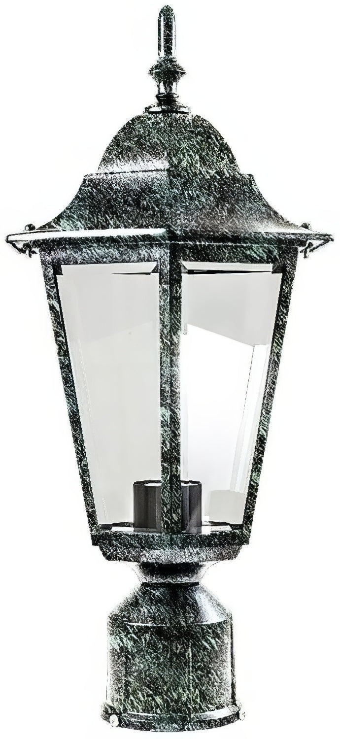 Dabmar Lighting GM132S-VG verde green outdoor post light fixture