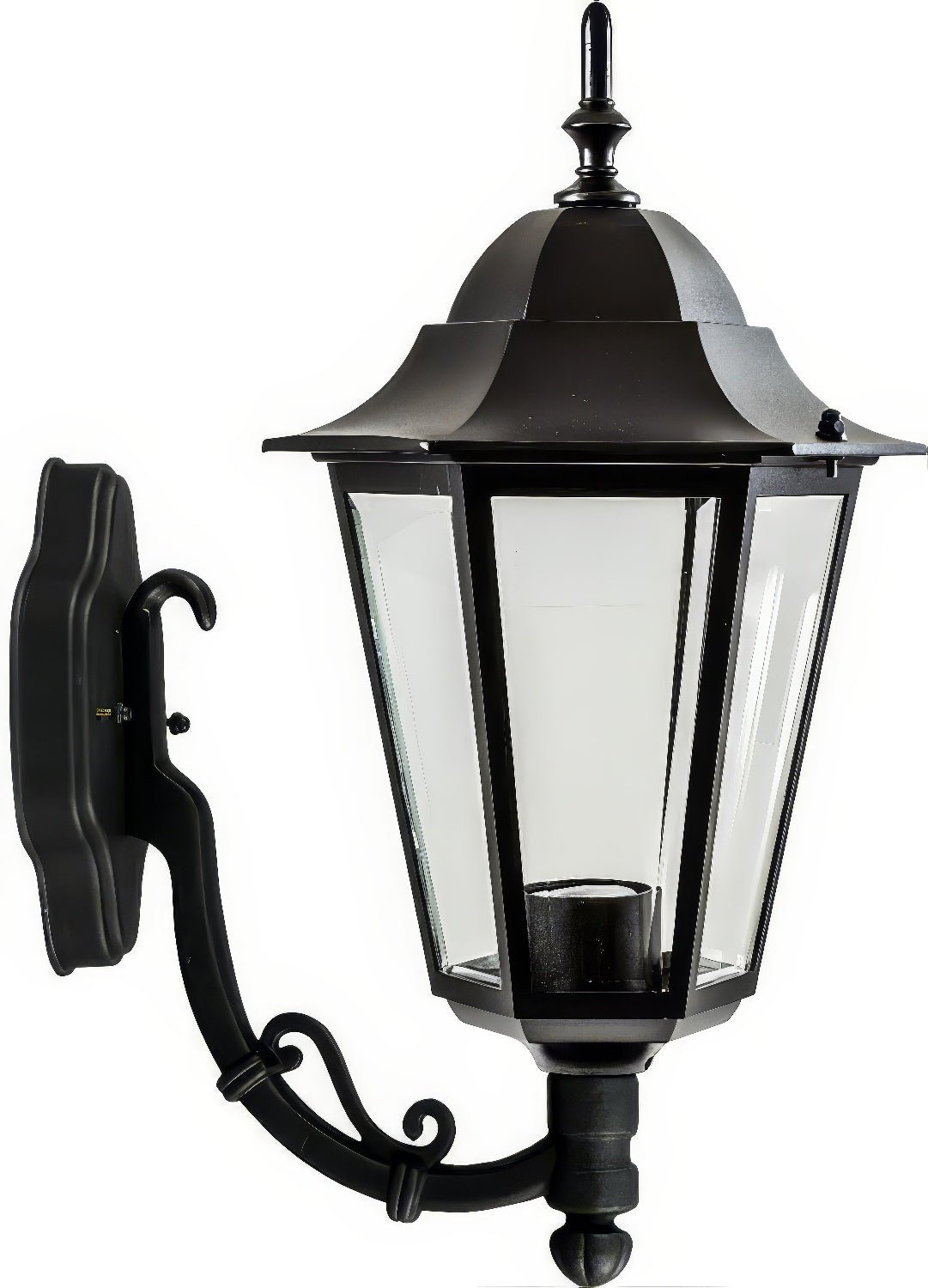 Dabmar Lighting GM135S-B black outdoor wall light fixture