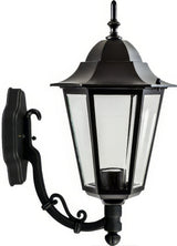 Dabmar Lighting GM135S-B black outdoor wall light fixture