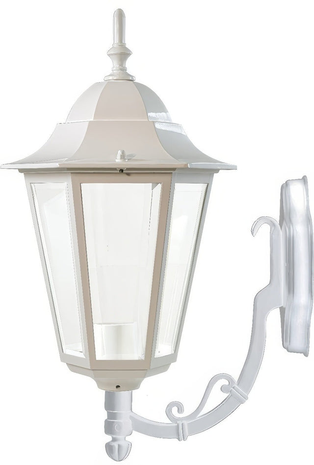 Dabmar Lighting GM135S-L6-30K-W-FR white outdoor wall light fixture