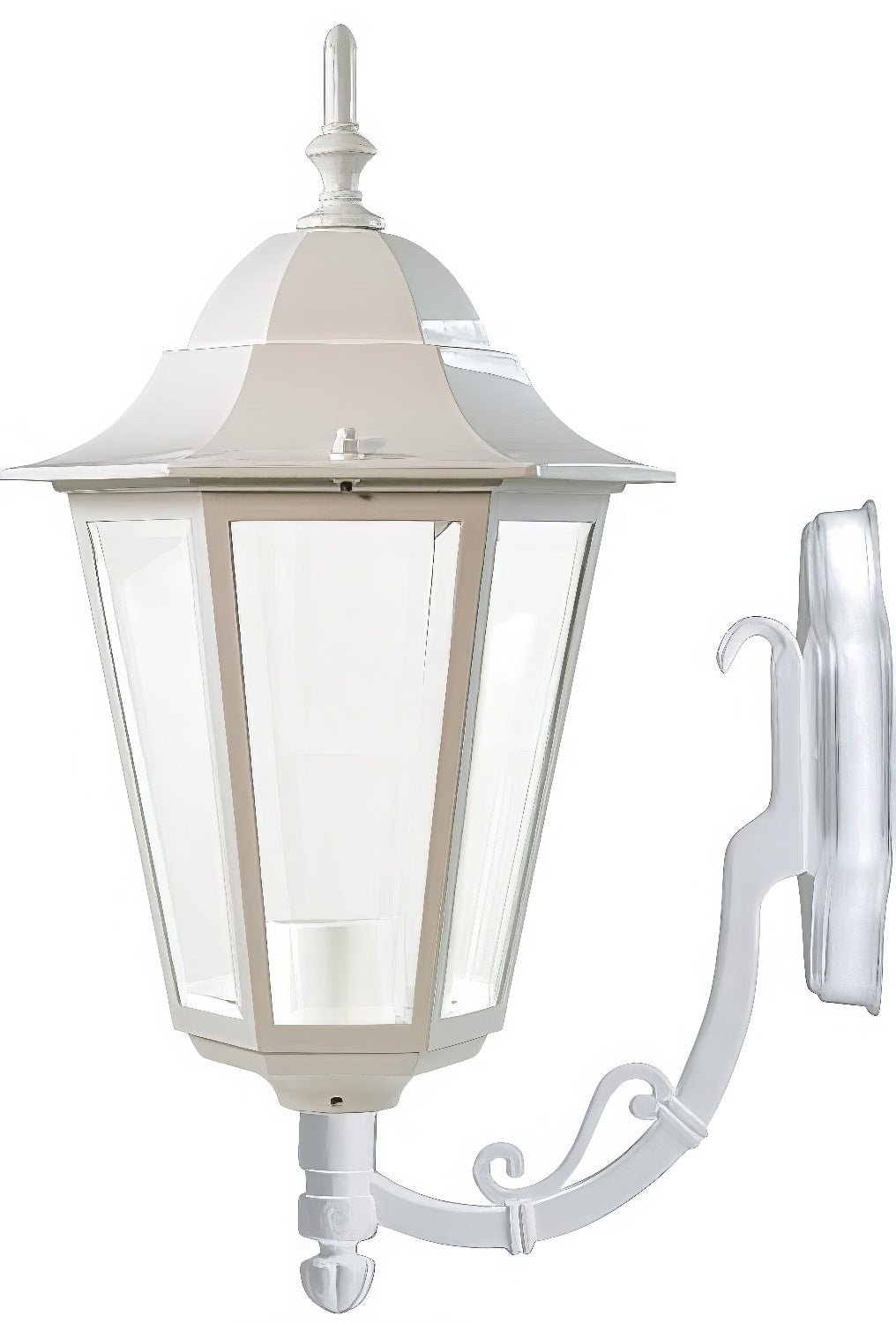 Dabmar Lighting GM135S-L6-RGBW-W-FR white outdoor wall light fixture