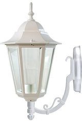 Dabmar Lighting GM135S-L9-27K-W white outdoor wall light fixture