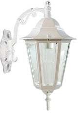 Dabmar Lighting GM136S-L18-65K-W white outdoor wall light fixture