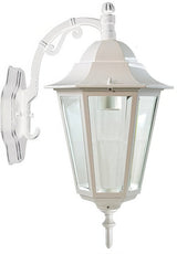 Dabmar Lighting GM136S-L9-27K-W white outdoor wall light fixture