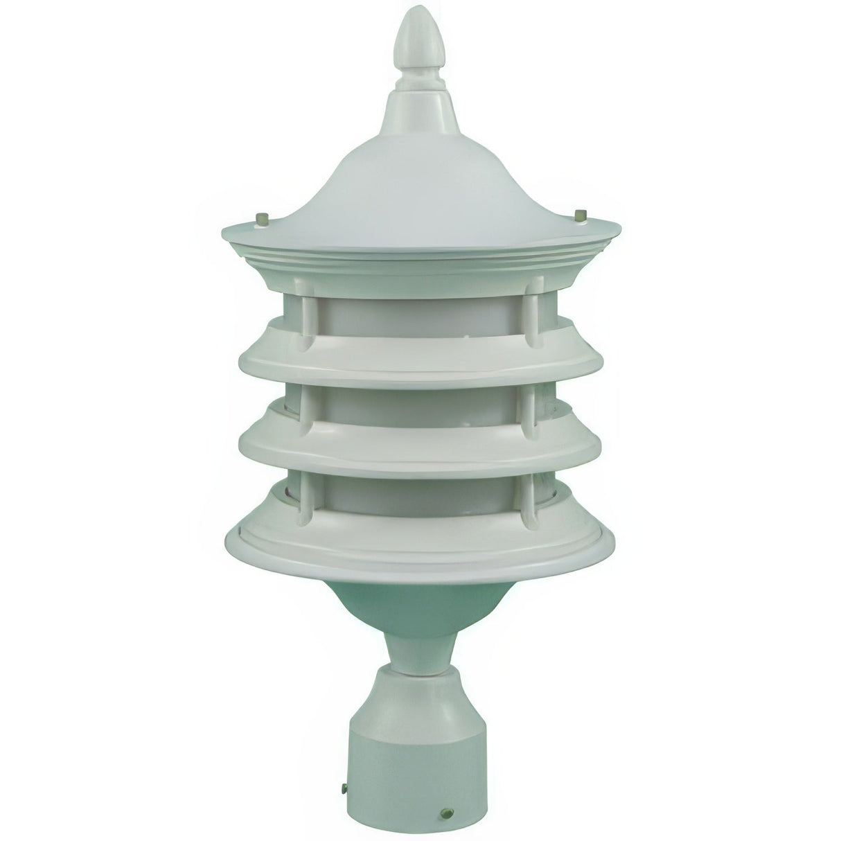 Dabmar Lighting GM182-W white post top light fixture