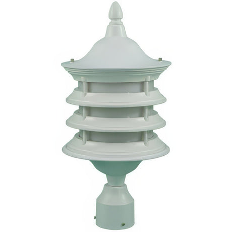 Dabmar Lighting GM182-W white post top light fixture