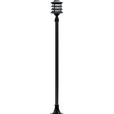 Dabmar Lighting GM1821-L6-RGBW-B black post light & pole