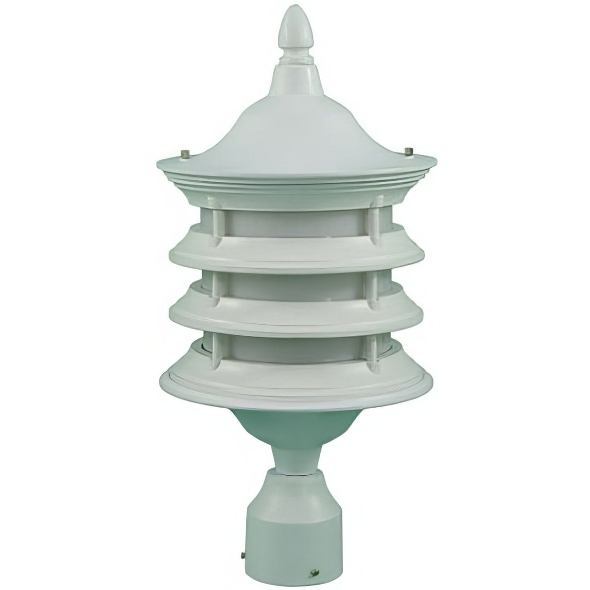 Dabmar Lighting GM1823-W white post light & pole