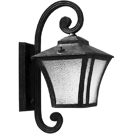 Dabmar Lighting GM210-B black outdoor wall light fixture