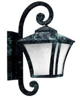 Dabmar Lighting GM210-L18-30K-VG verde green outdoor wall light fixture