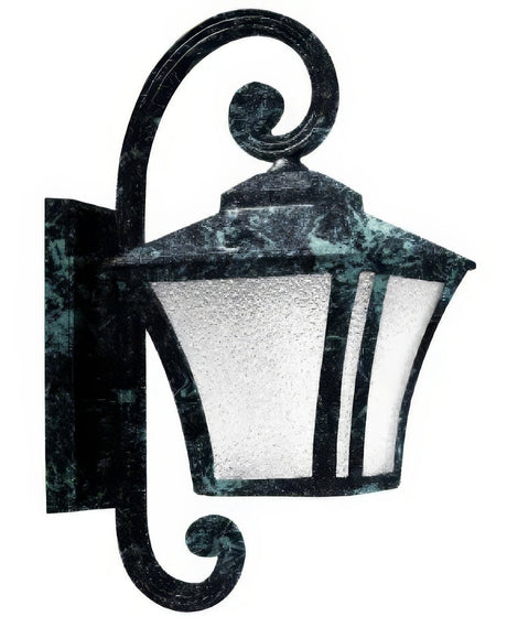Dabmar Lighting GM210-L18-30K-VG verde green outdoor wall light fixture