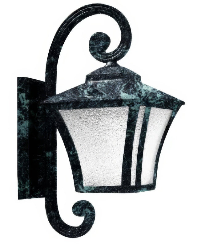 Dabmar Lighting GM210-L18-65K-VG verde green outdoor wall light fixture