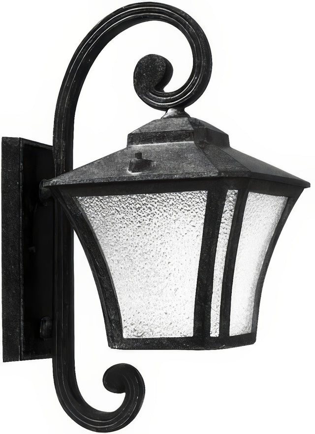 Dabmar Lighting GM210-L6-RGBW-B black outdoor wall light fixture