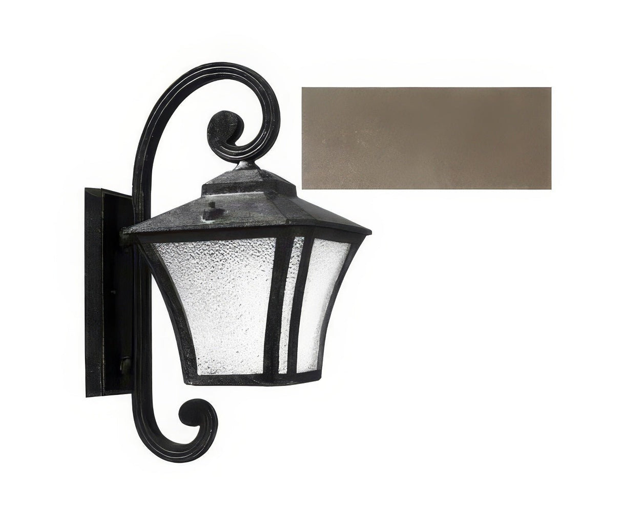 Dabmar Lighting GM210-L9-40K-BZ bronze outdoor wall light fixture