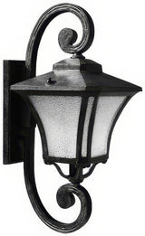 Dabmar Lighting GM211-L18-65K-B black outdoor wall light fixture
