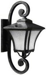 Dabmar Lighting GM211-L9-27K-B black outdoor wall light fixture