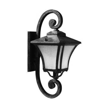 Dabmar Lighting GM211-L9-40K-B black outdoor wall light fixture