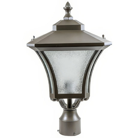 Dabmar Lighting GM212-BZ bronze post mount fixture