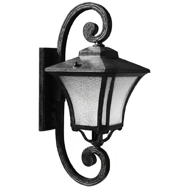Dabmar Lighting GM217-B black outdoor wall light fixture