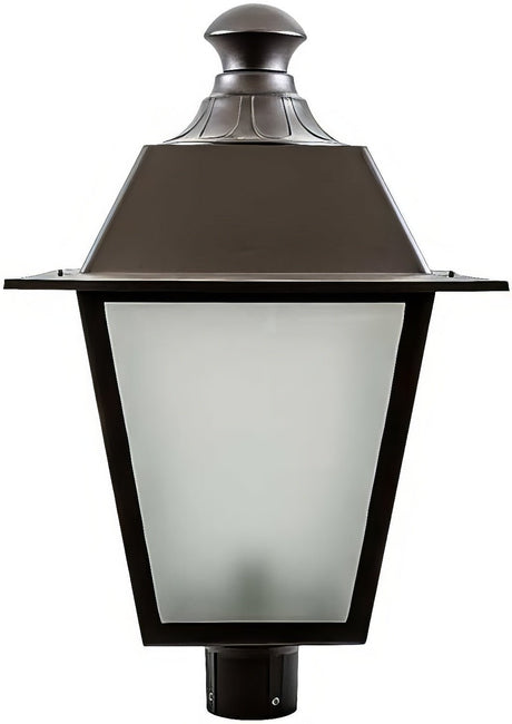 Dabmar Lighting GM224-B black outdoor post light fixture