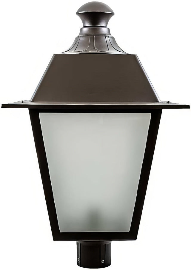 Dabmar Lighting GM224-B black outdoor post light fixture